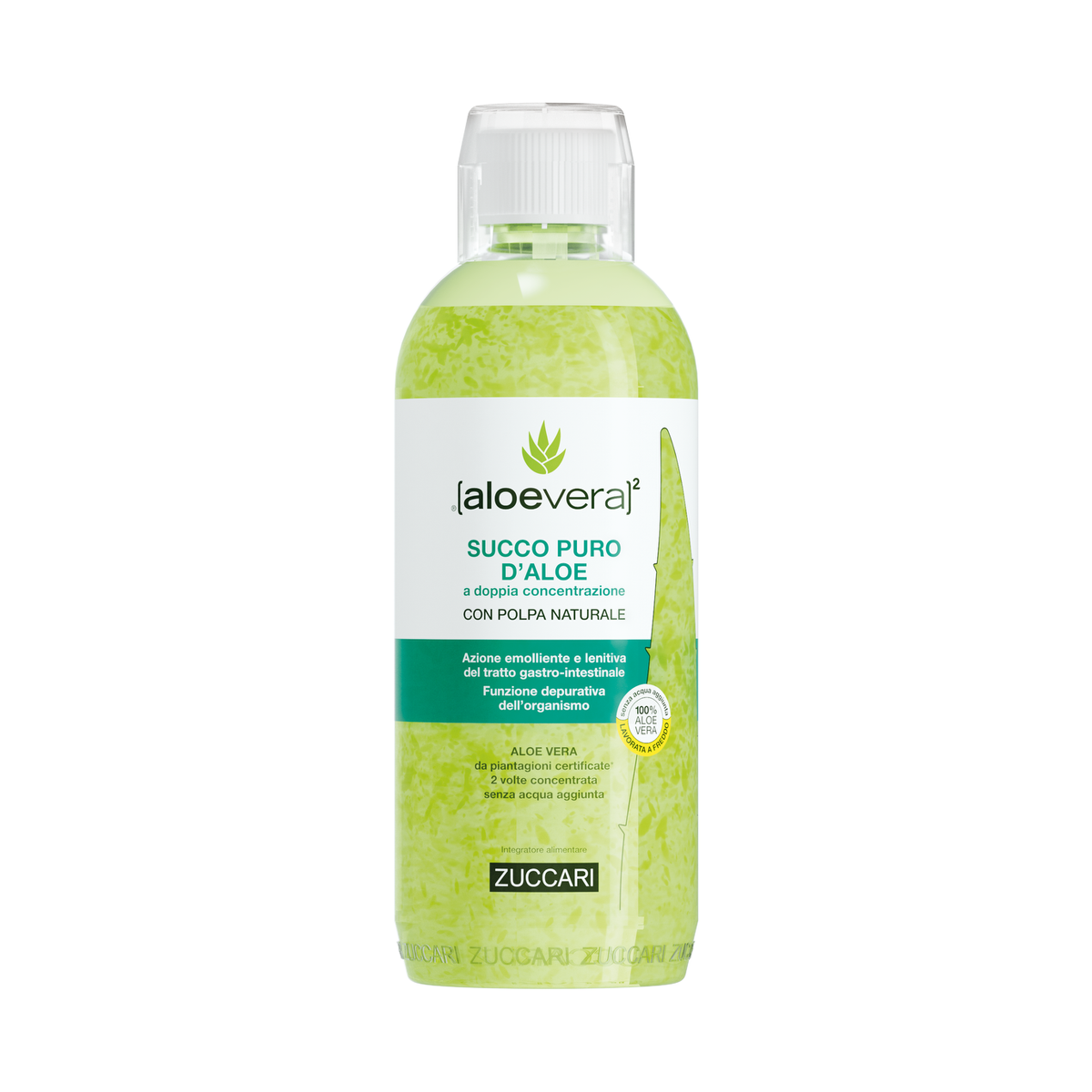 Zuccari Pure Aloe Vera Juice - OFFICIAL